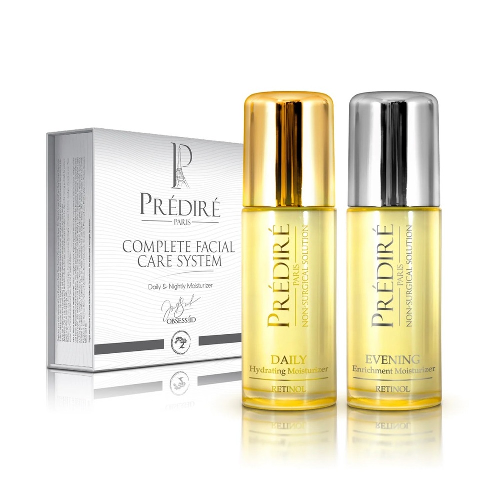 Prédiré Paris Gold and Silver Moisturizer Duo